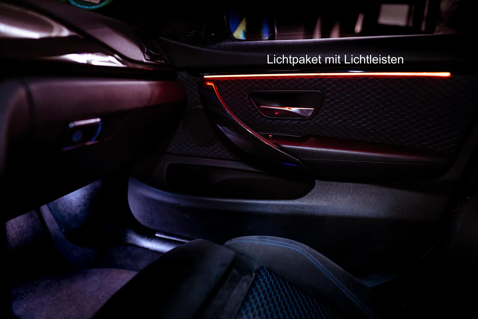 BMW F30, F31, F80 Lichtleisten