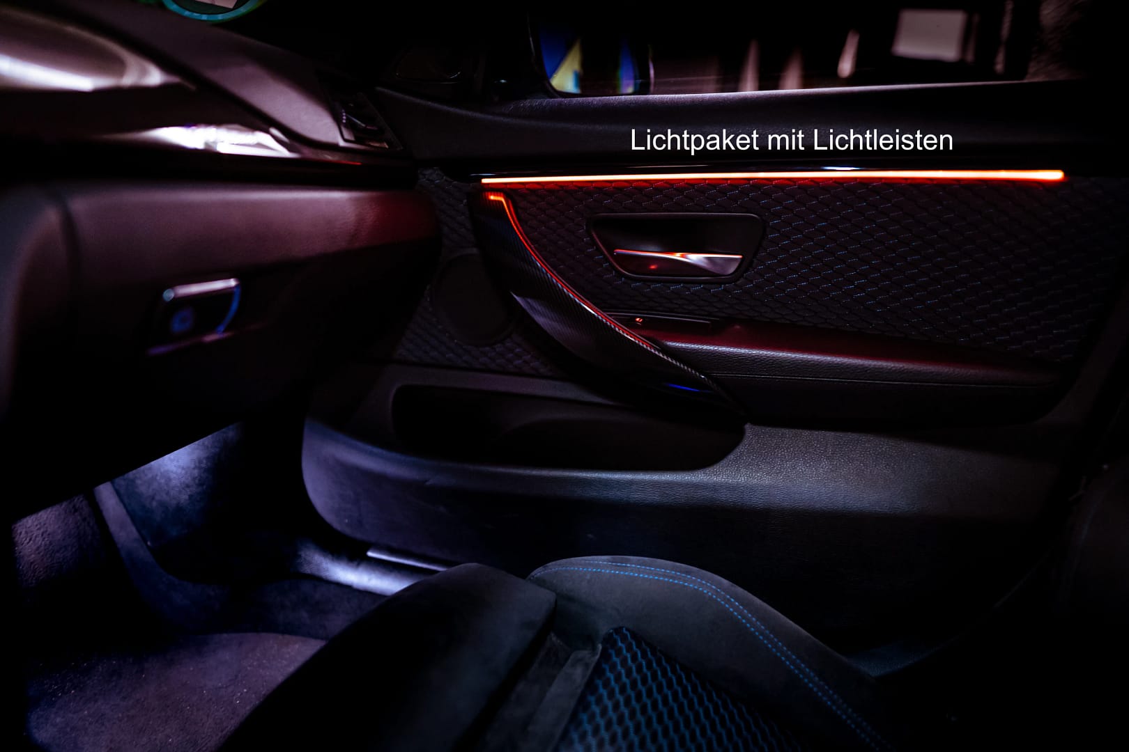 BMW F30, F31, F80 Lichtleisten